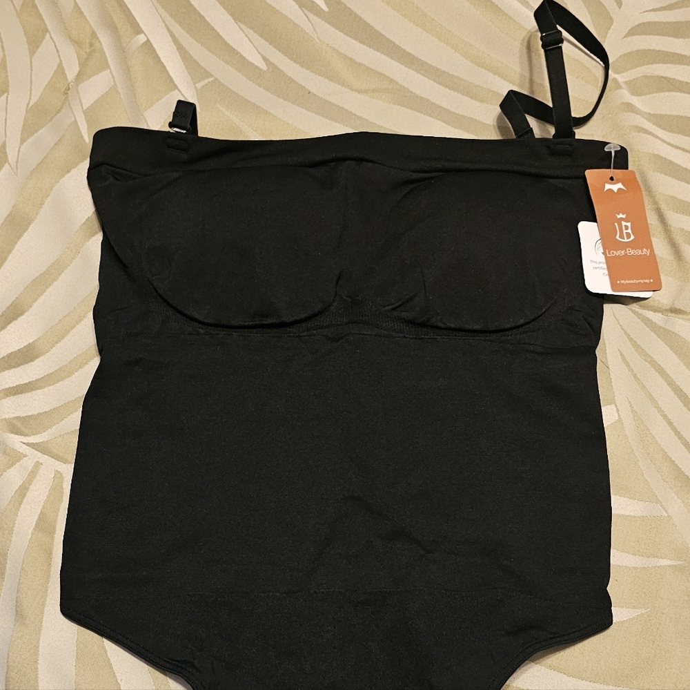 Black Shapewear Bodysuit